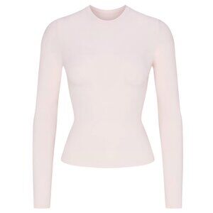 SKIMS NWT * CURRENT * Cotton Jersey Long Sleeve T-Shirt, S - LIMITED EDITION